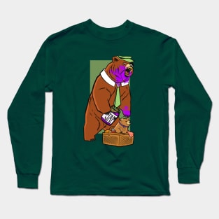 Hungrier than the average bear Long Sleeve T-Shirt